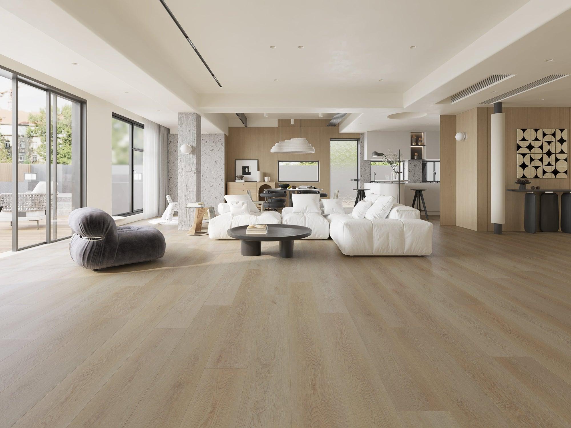Floor refinishing project by F&F Surface Group LLC in Silver Spring, MD