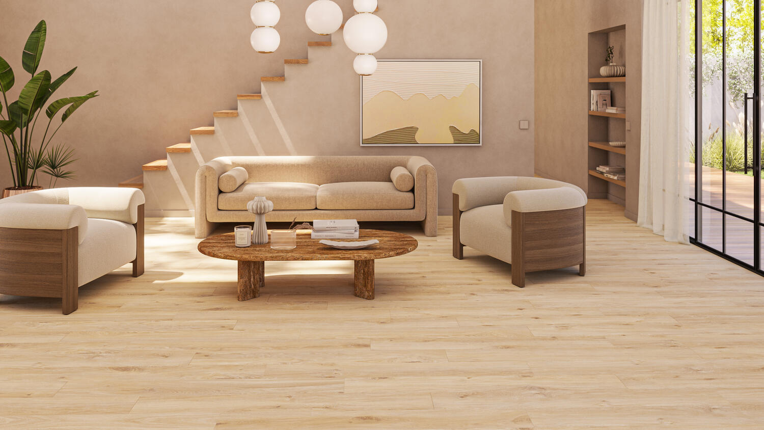 Laminate flooring installation by F&F Surface Group LLC